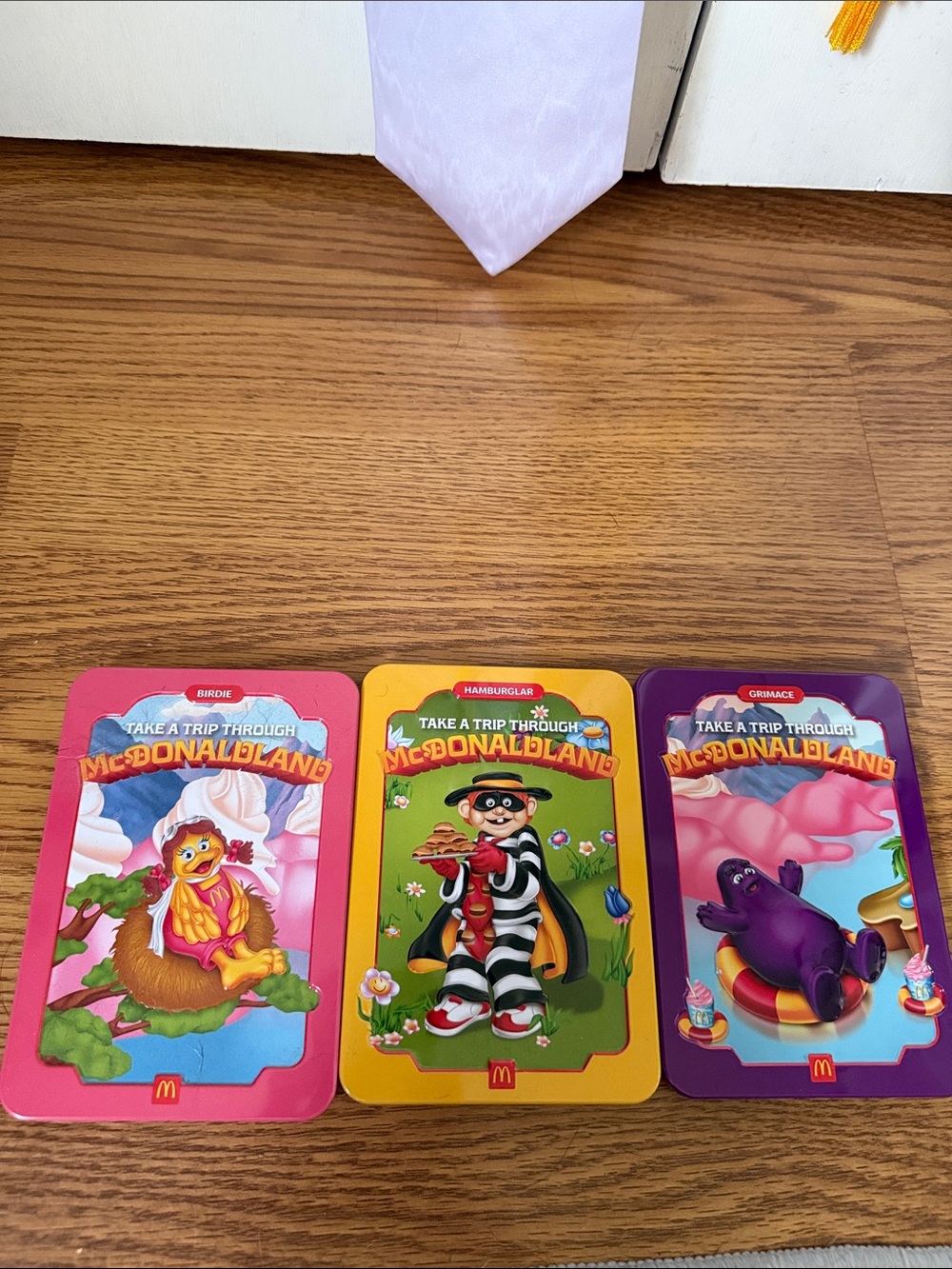 McDonald’s McDonaldland Adult Happy Meal tins